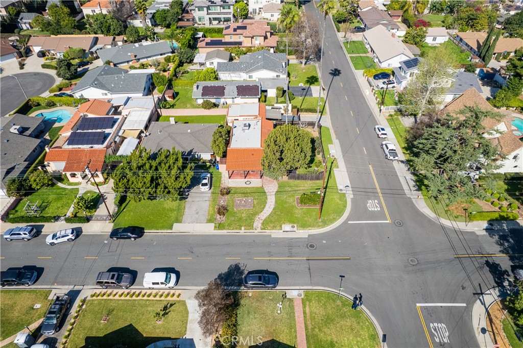 9855 La Rosa Drive Temple City, CA 91780 - Photo 31 of 39 an aerial view of residential house with outdoor space and swimming pool