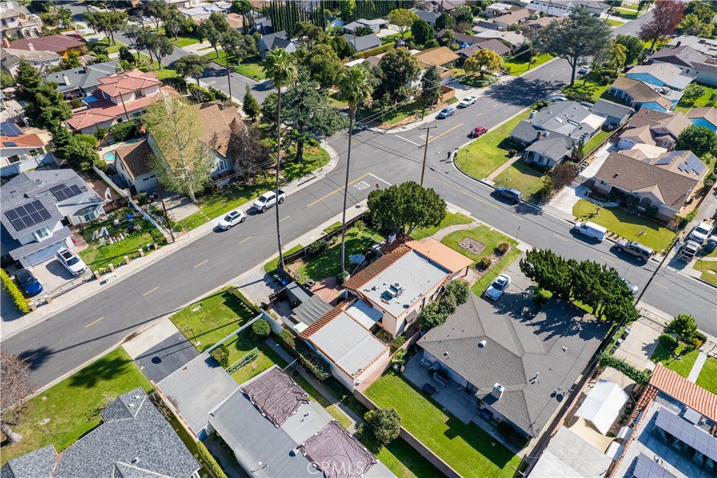9855 La Rosa Drive Temple City, CA 91780 - Photo 32 of 39 an aerial view of a house with a garden