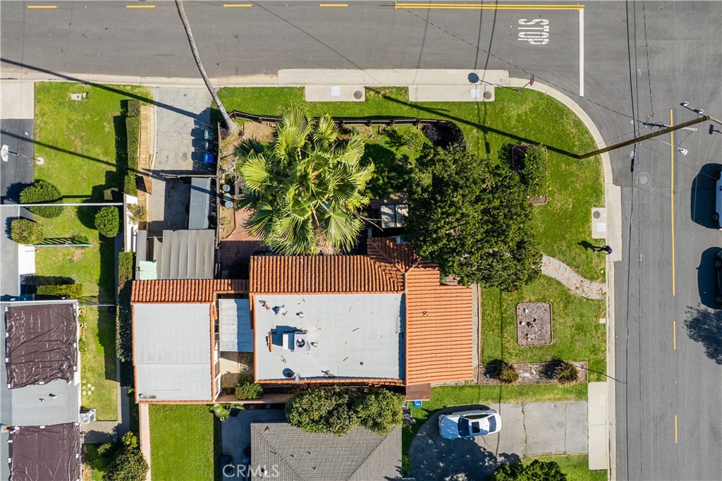 9855 La Rosa Drive Temple City, CA 91780 - Photo 36 of 39 an aerial view of a house with a swimming pool