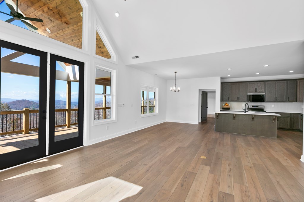 10 West Hawks Nest Road Blairsville, GA 30512 - Photo 14 of 40 a view of kitchen with wooden floor