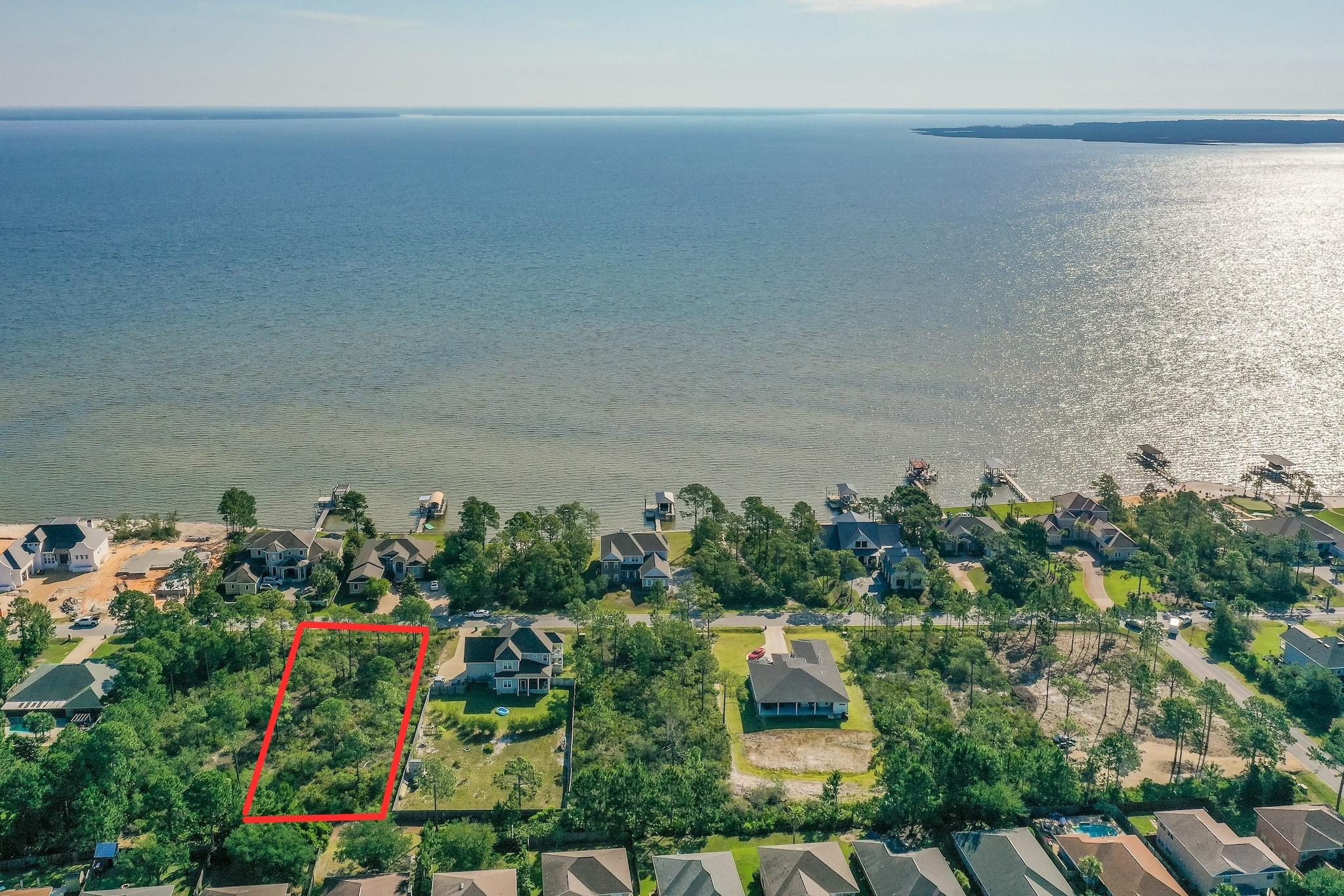 Lot 8 Driftwood Point Road Santa Rosa Beach, FL 32459 - Photo 1 of 13 an aerial view of multiple house