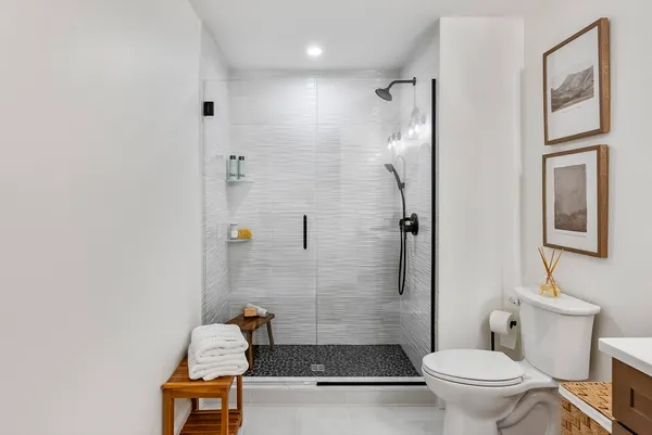 a bathroom with sinks and vanity