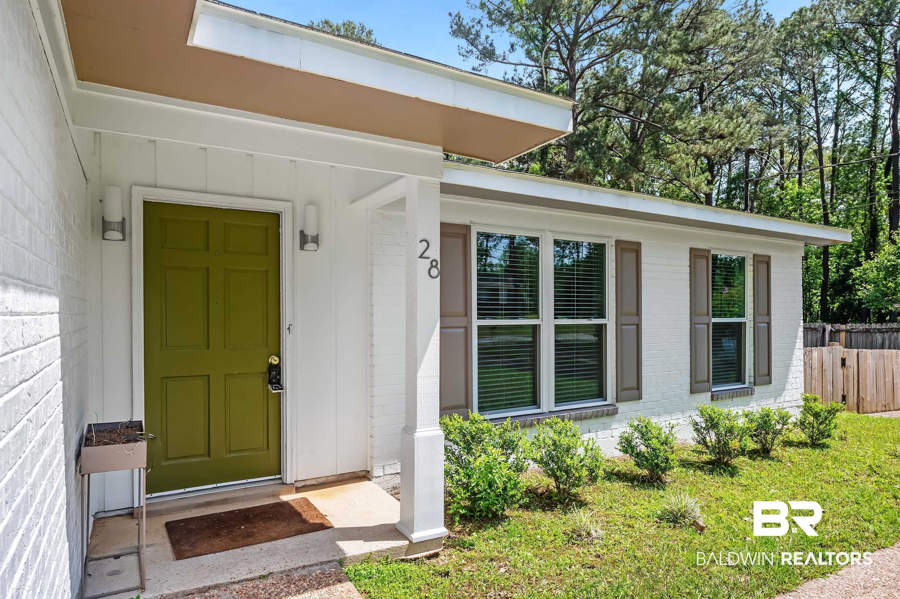 28 Caisson Trace Spanish Fort, AL 36527 - Photo 2 of 51 Property entrance featuring brick siding and fence