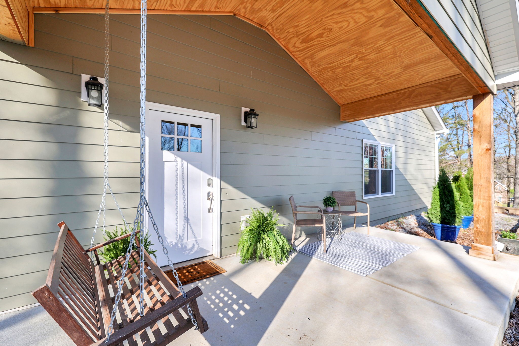 2600 Cooks Road Mount Juliet, TN 37122 - Photo 5 of 40 a view of balcony with two chairs and a potted plant