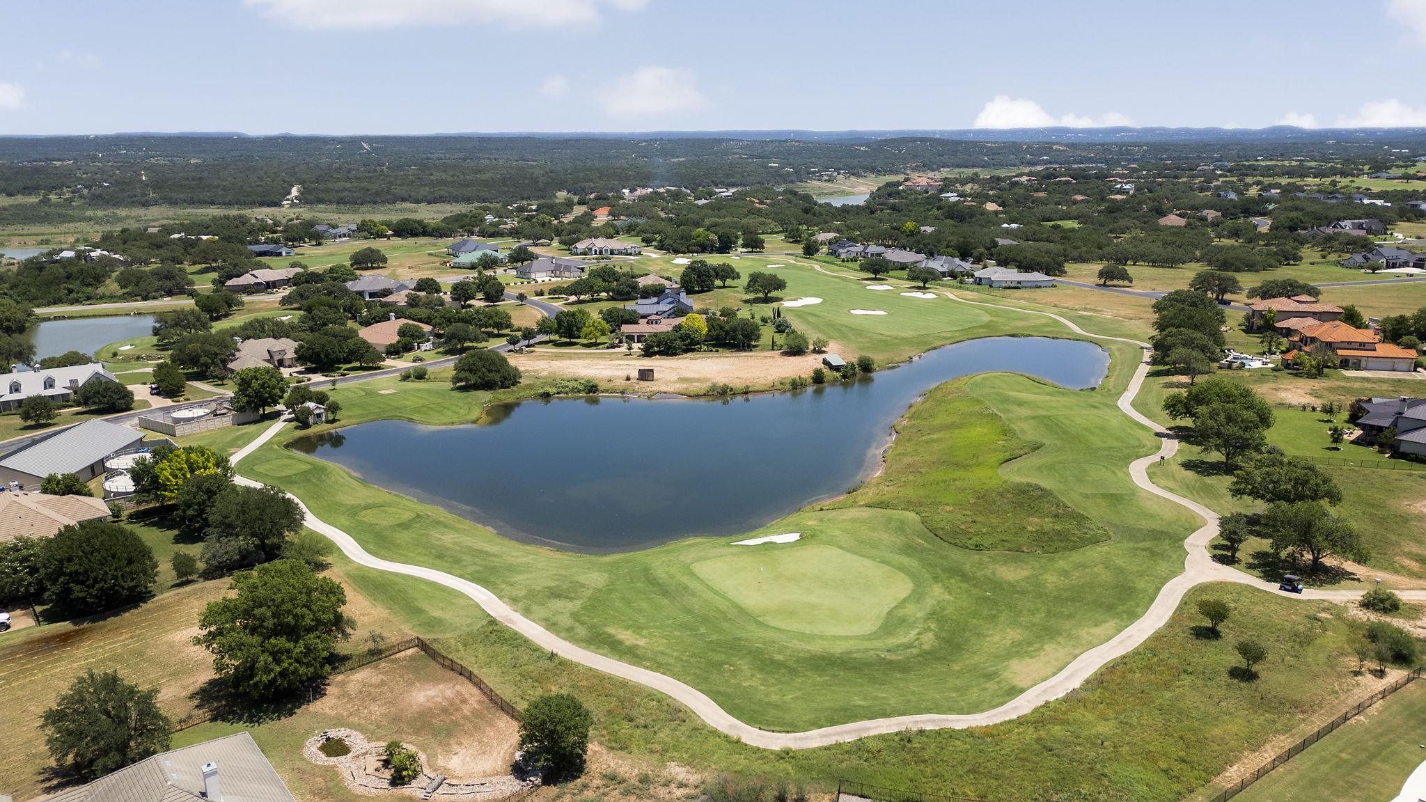 2004 Ballinger Drive Spicewood, TX 78669 - Photo 28 of 30 Aerial view