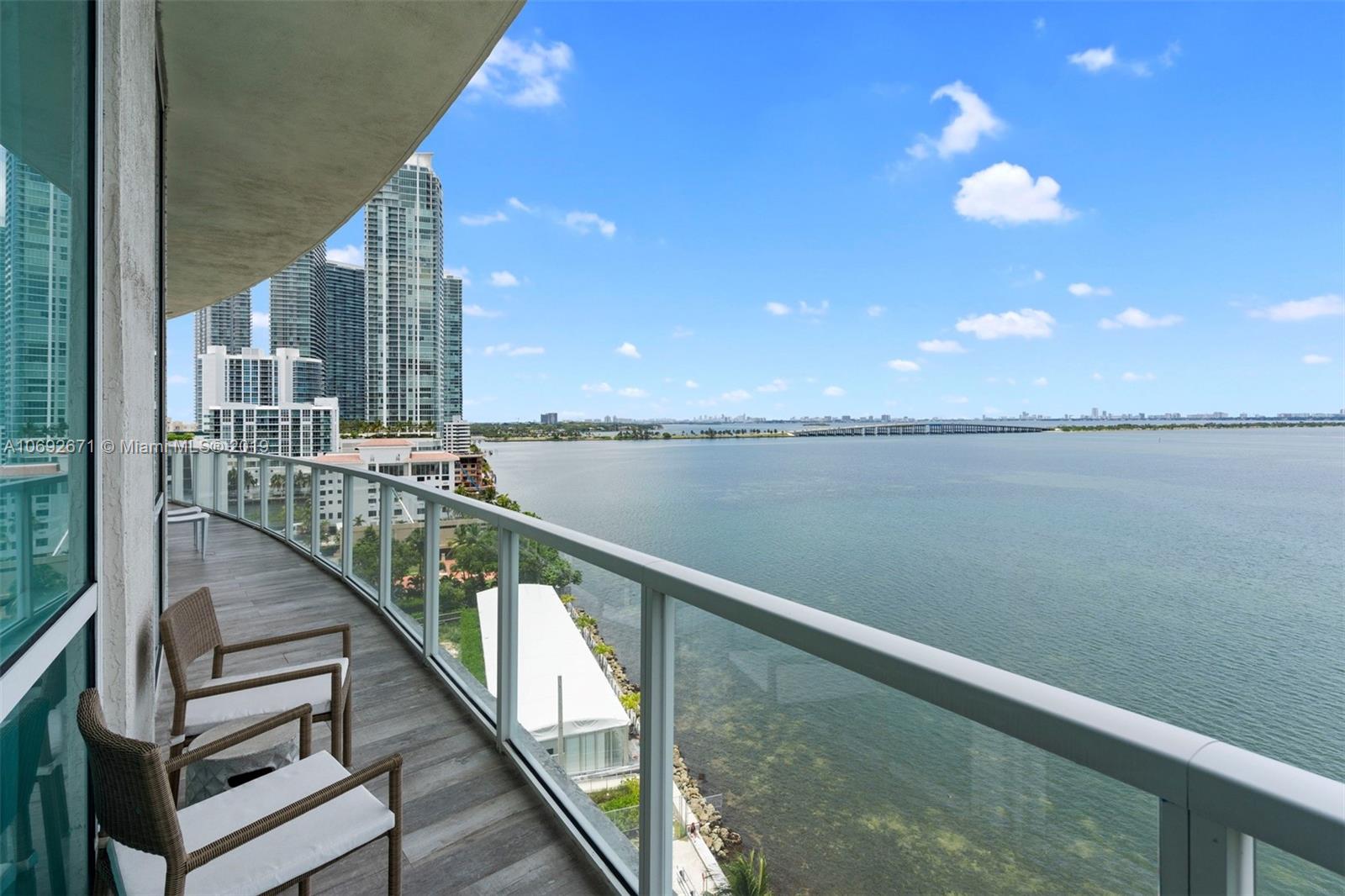 665 Northeast 25th Street, Unit 802 Miami, FL 33137 - Photo 18 of 24 a view of balcony with city view