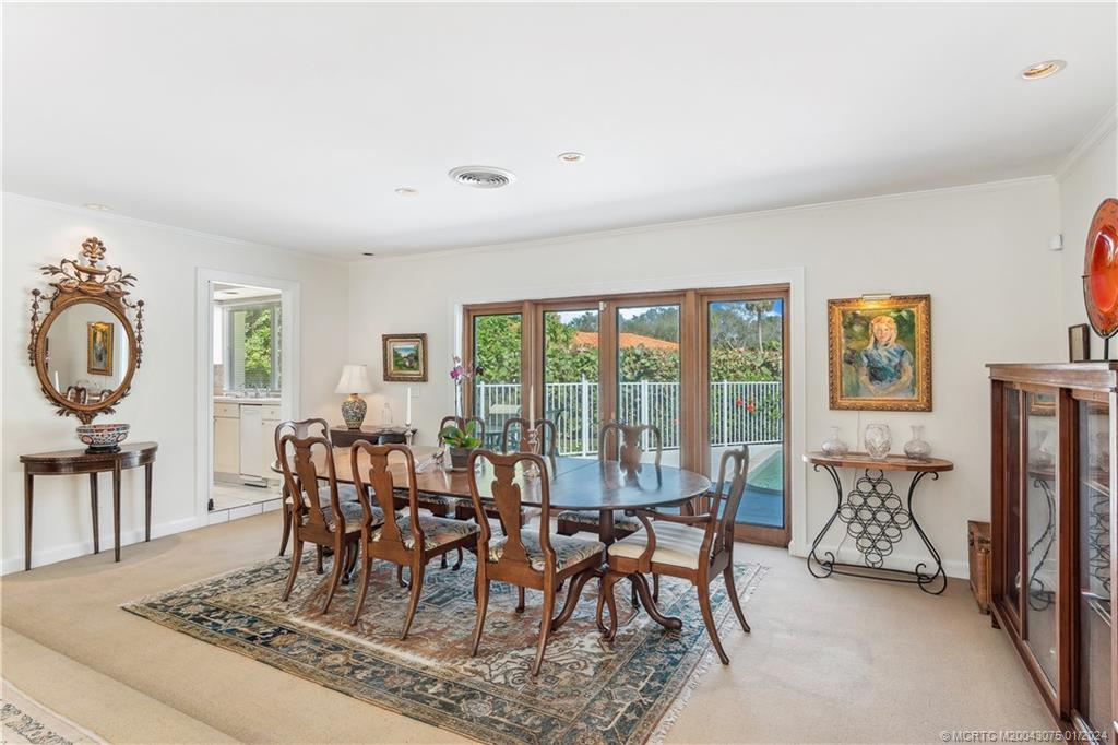 32 North River Road Sewall's Point, FL 34996 - Photo 10 of 27 Dining Room