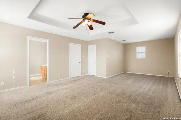 a view of empty room