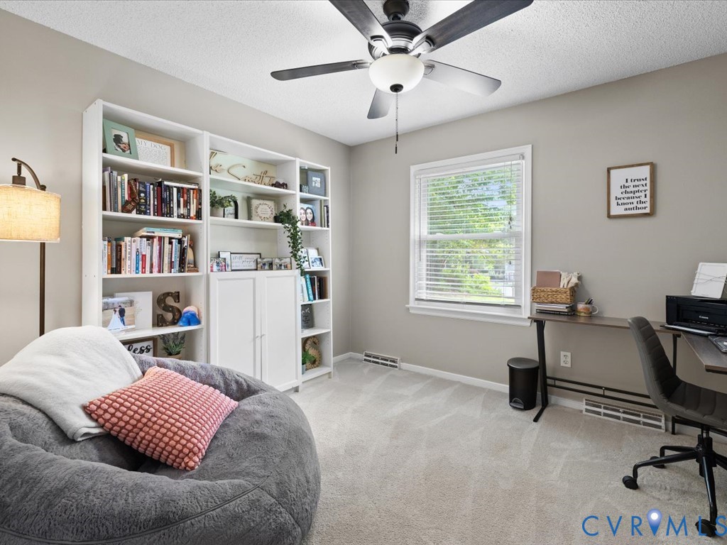 12724 South Chester Road Chester, VA 23831 - Photo 27 of 37 Bedroom 3 Plush carpet flooring, neutral painted w