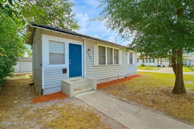 a view of outdoor space and yard