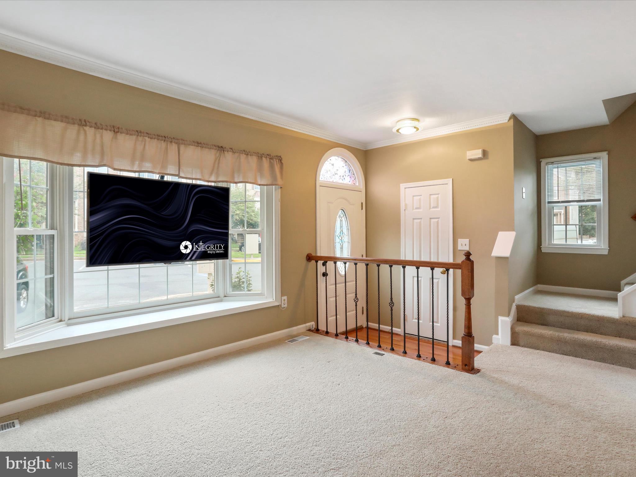 6910 Compton Valley Court Centreville, VA 20121 - Photo 8 of 37 a view of a livingroom with a fireplace