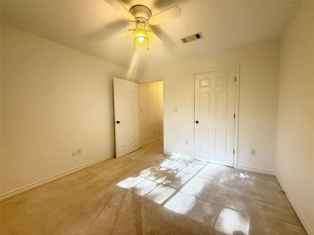 a view of a window in a room