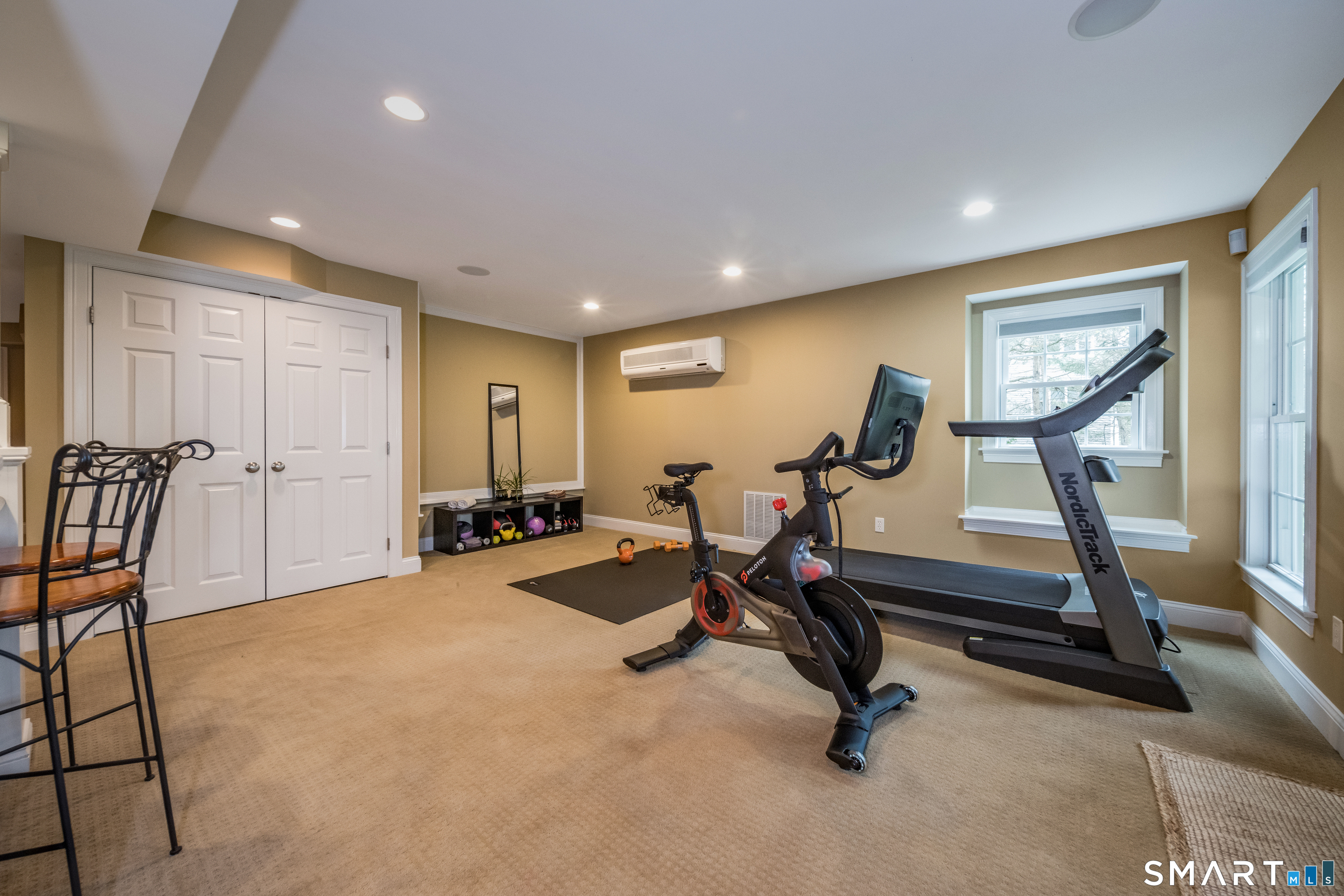 4 Collins View Road Canton, CT 06019 - Photo 32 of 38 a view of a room with gym equipment