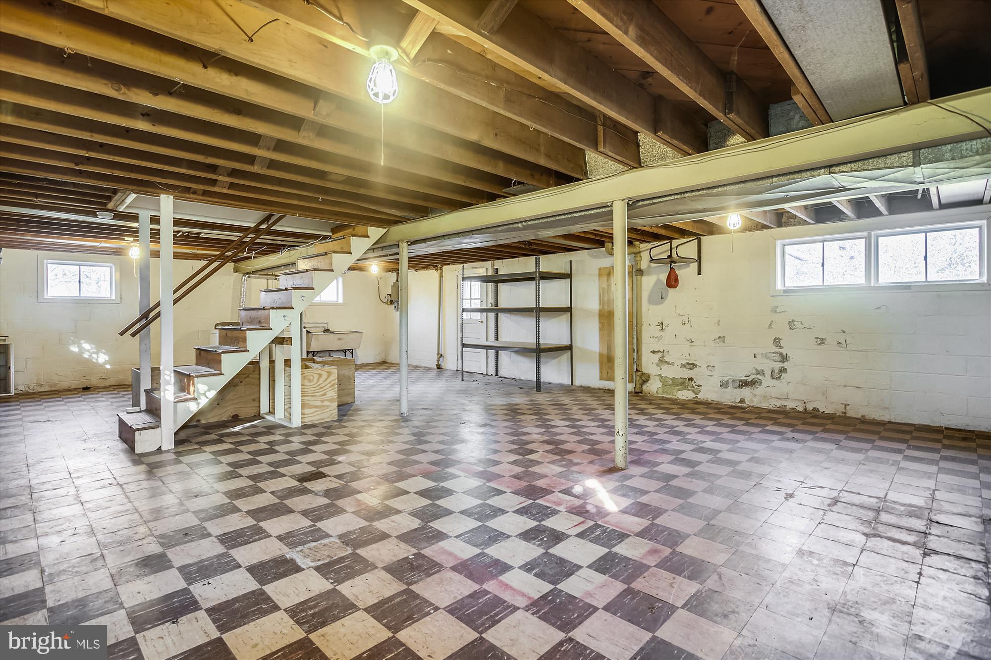 818 Stoneleigh Road Baltimore, MD 21212 - Photo 31 of 35 High ceiling will allow any kind of modifications