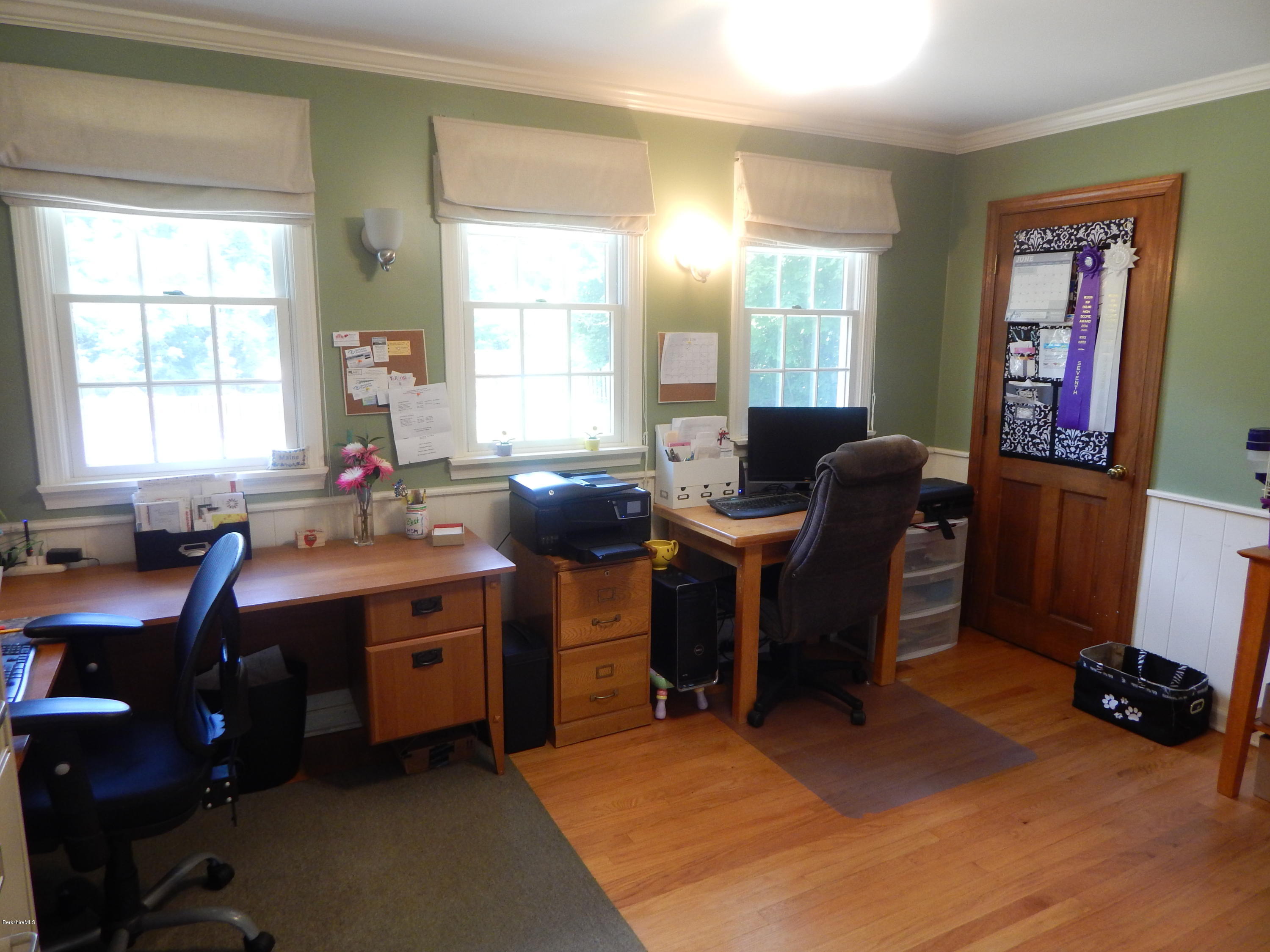 425 Devon Road Lee, MA 01238 - Photo 24 of 35 a view of a workspace with furniture and a window