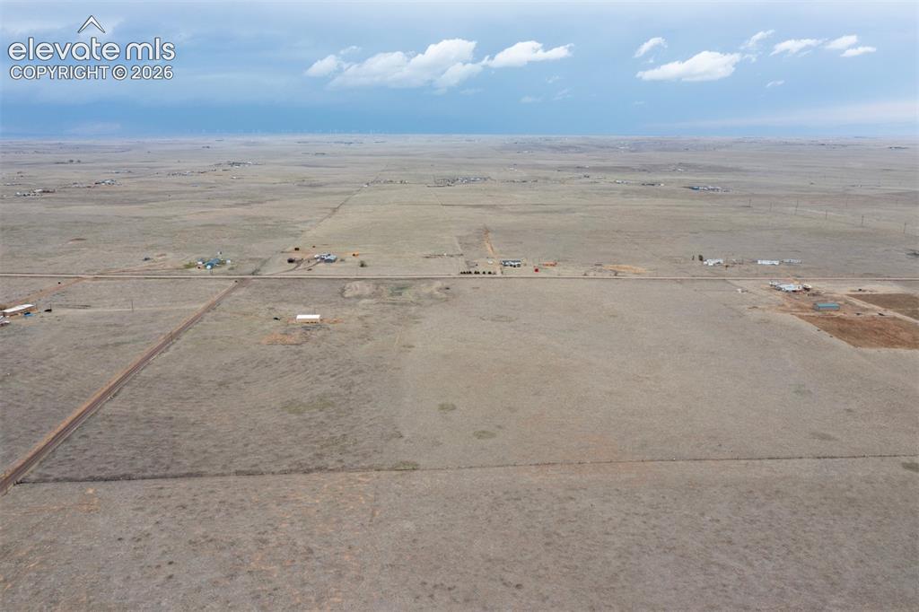 33455 Fossinger Road Yoder, CO 80864 - Photo 18 of 30 Aerial view with a rural view