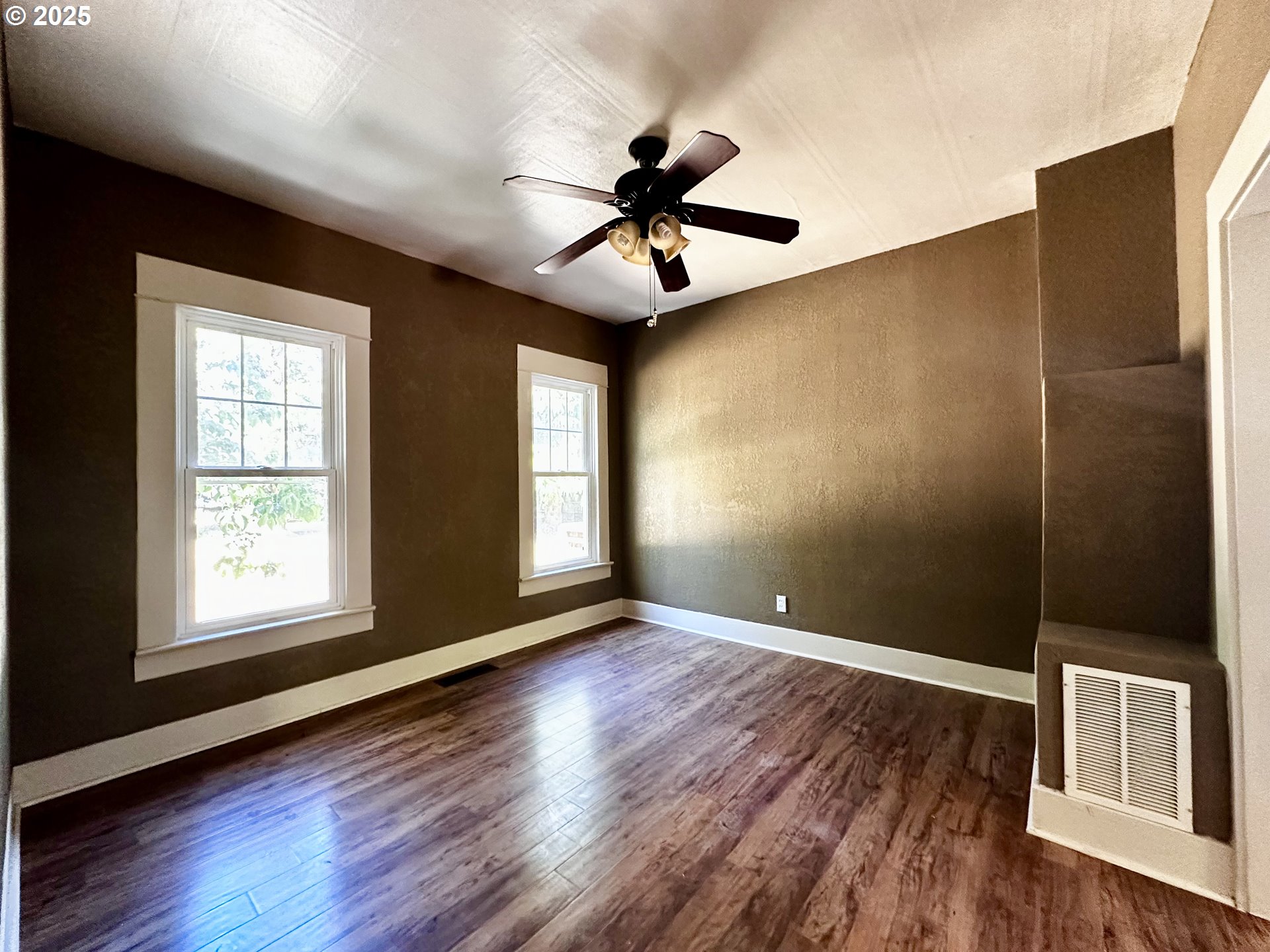 2453 Highway 20 Albany, OR 97321 - Photo 11 of 47 wooden floor in an empty room with a window