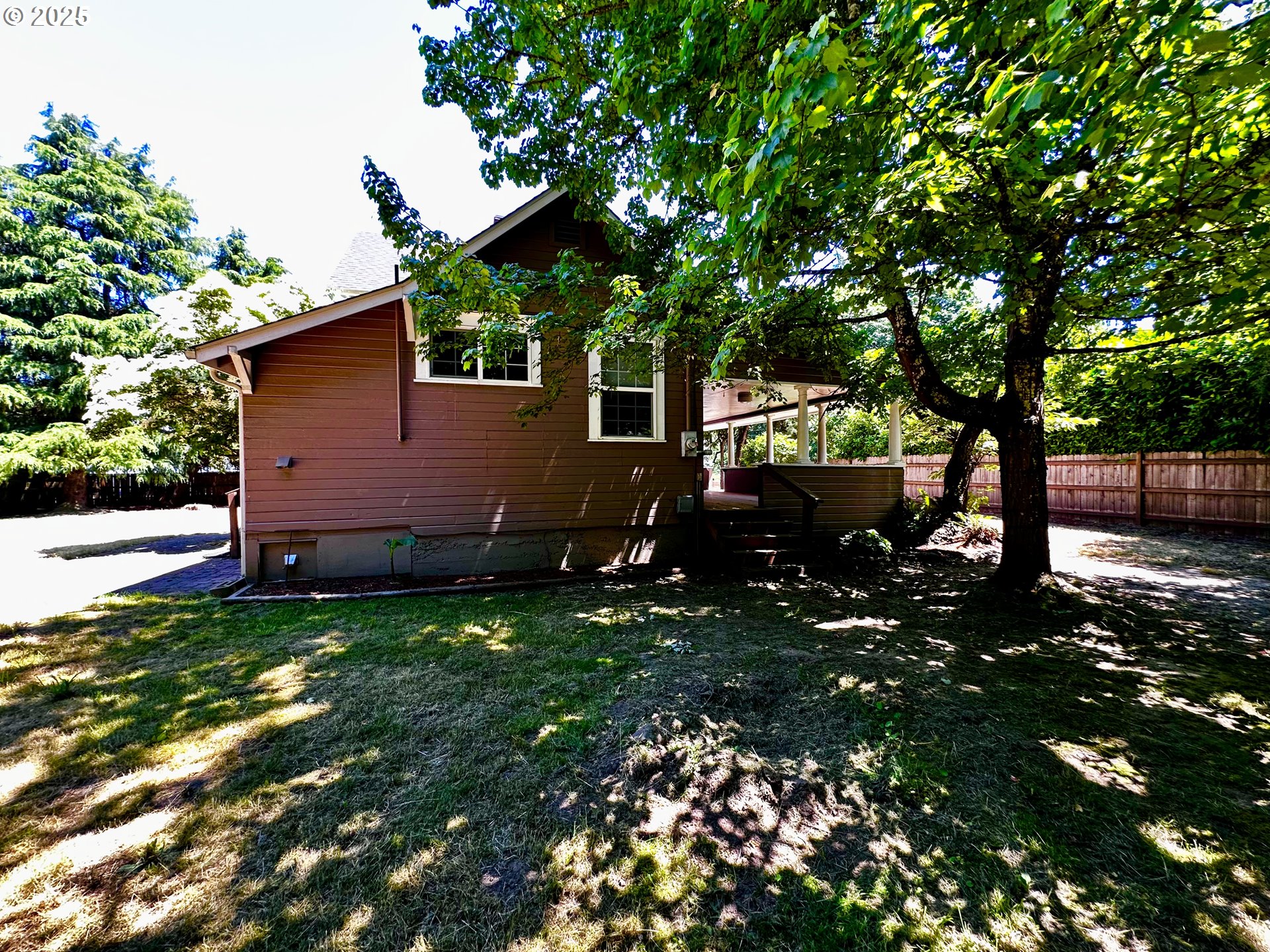 2453 Highway 20 Albany, OR 97321 - Photo 26 of 47 a view of backyard with a garden and entertaining space