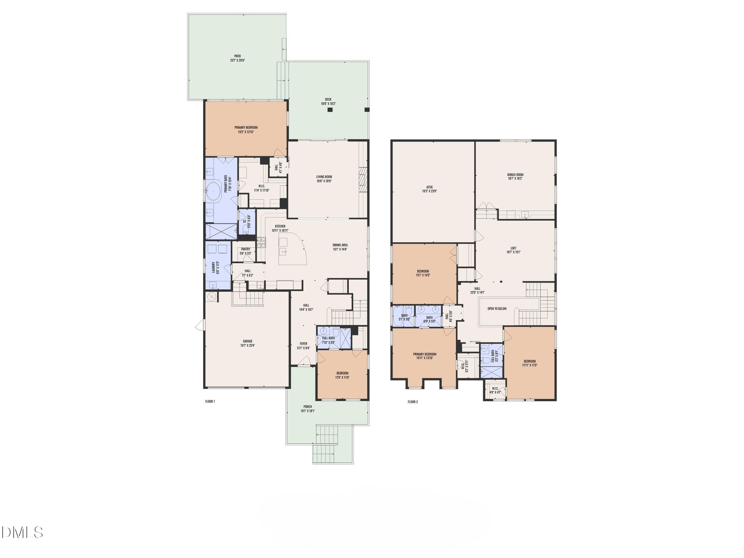 8121 Greys Landing Way Raleigh, NC 27615 - Photo 93 of 95 all_floors_8121_greys_landing_way_raleig