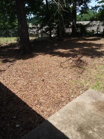 a view of outdoor space with trees