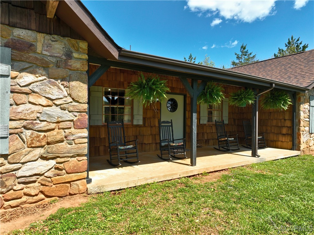 2632 Paisley Road Gretna, VA 24557 - Photo 20 of 49 a view of a porch