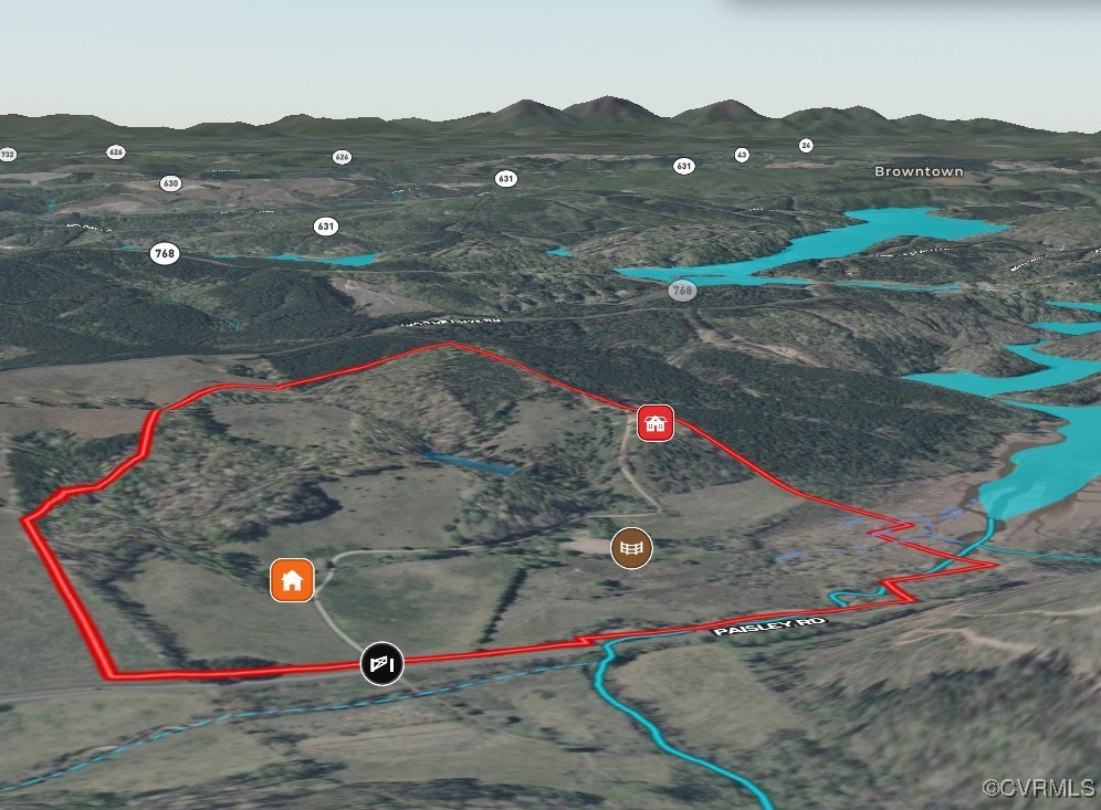 2632 Paisley Road Gretna, VA 24557 - Photo 48 of 49 an aerial view of residential houses