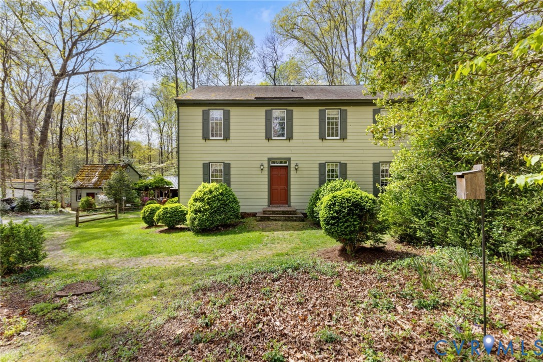 9420 Trails End Road Midlothian, VA 23112 - Photo 2 of 53 Front yard is very wooded and private.