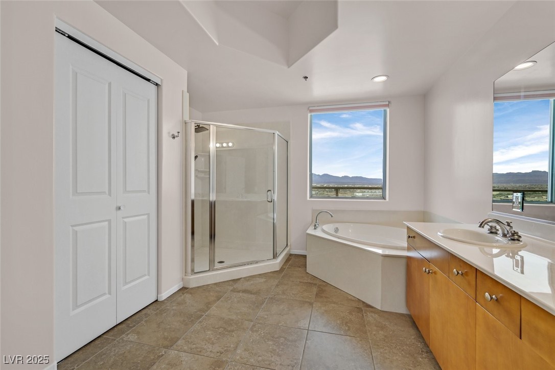 8255 South Las Vegas Boulevard, Unit 1812 Las Vegas, NV 89123 - Photo 27 of 43 Master ensuite bathroom w/spa inspired comfort & view