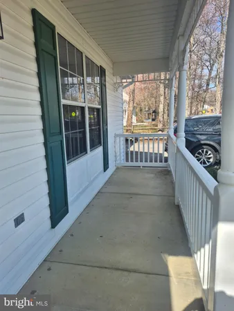 a view of front door