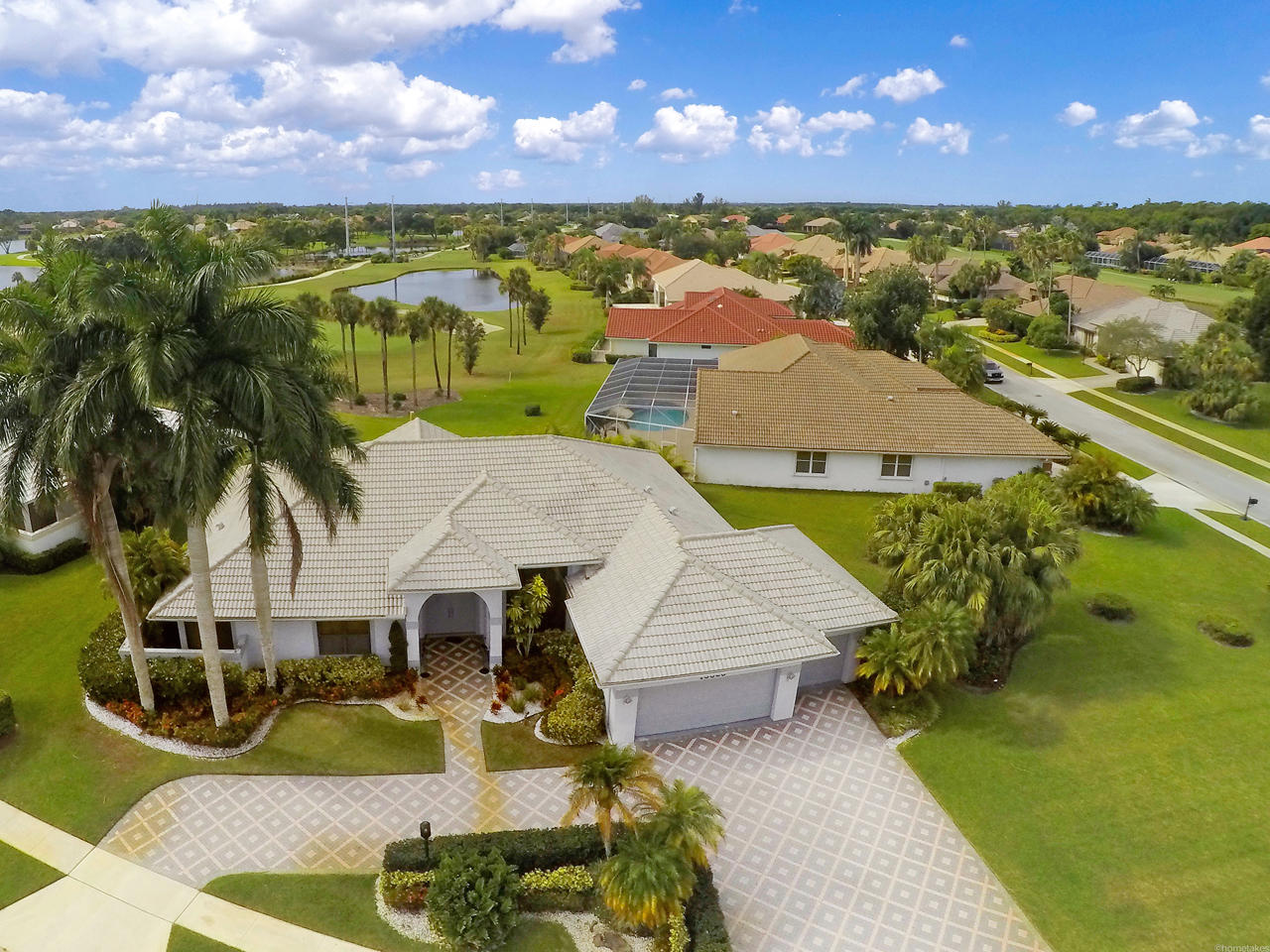 10523 Stonebridge Boulevard Boca Raton, FL 33498 - Photo 1 of 15 Aerial Front View