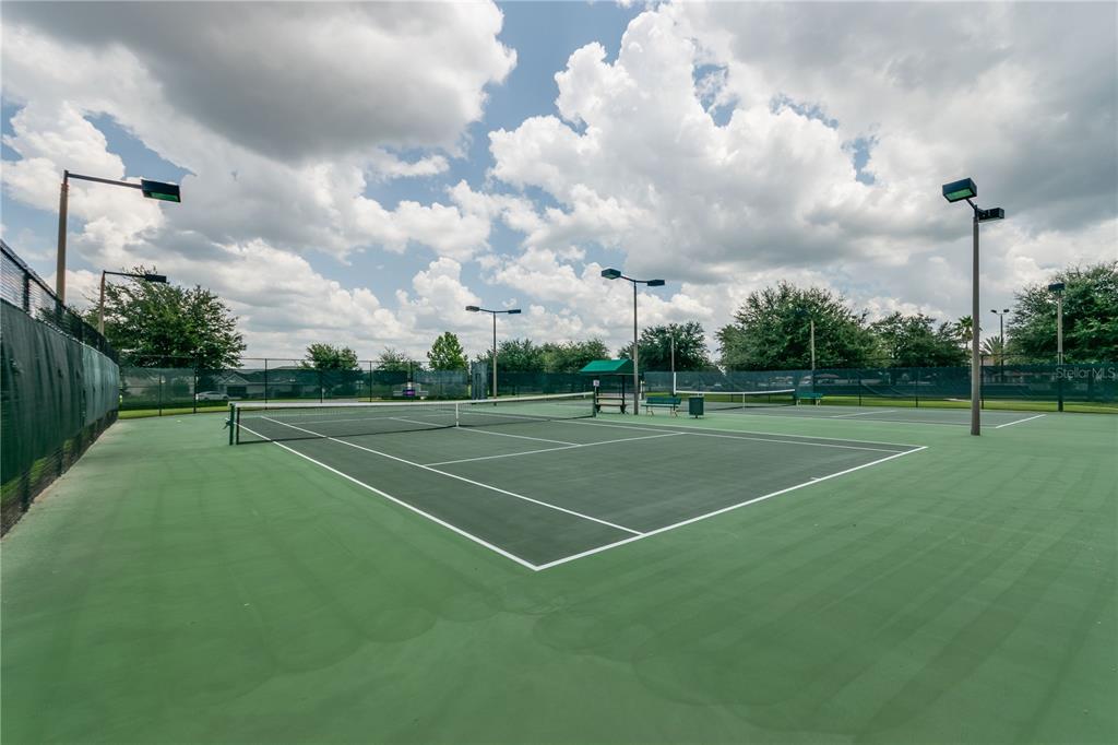 15692 Southwest 11th Court Road Ocala, FL 34473 - Photo 43 of 49 a view of a tennis court