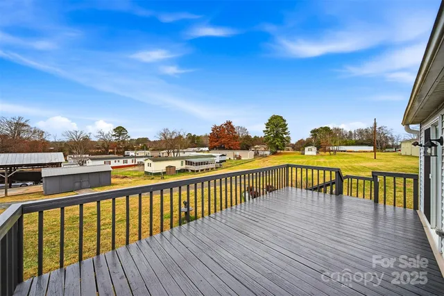 a view of balcony with city view