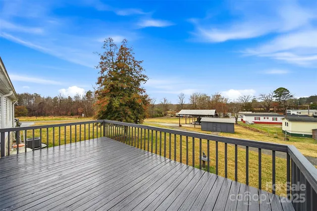 a view of balcony with city view