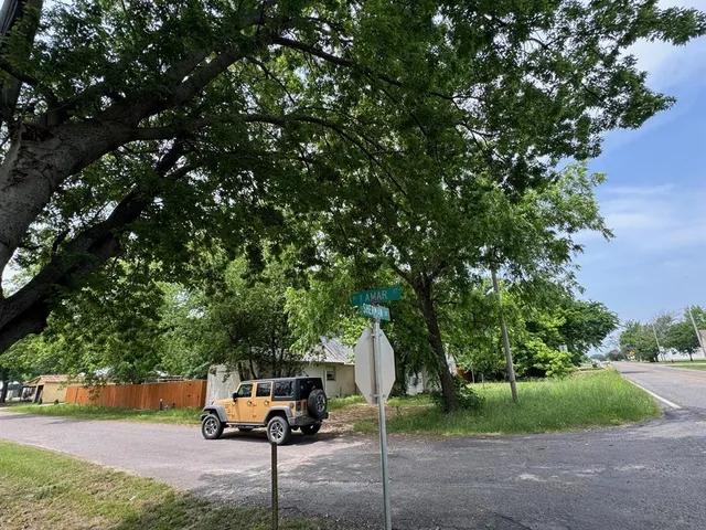 a car parked on the side of the road