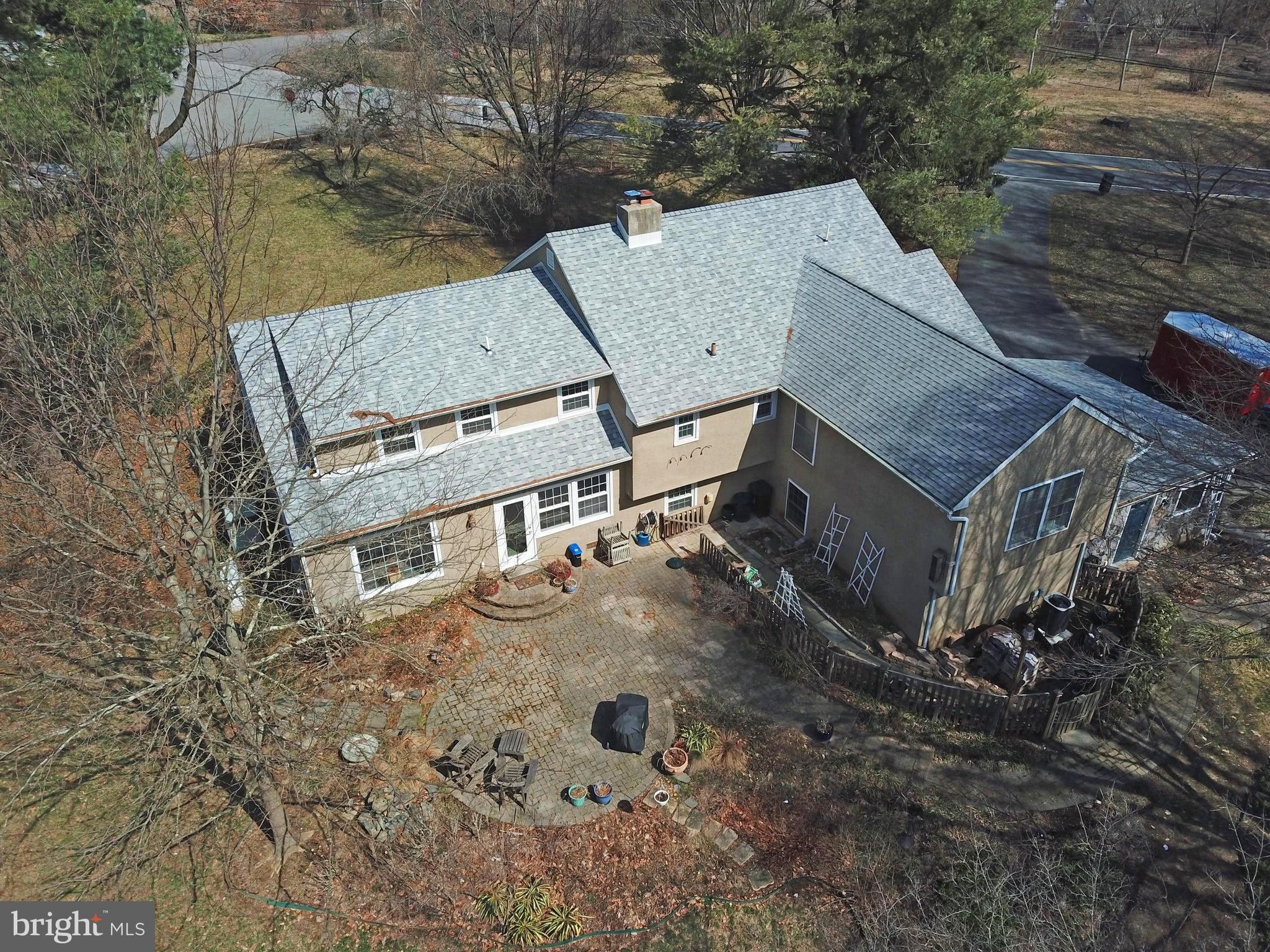 532 Painter Road Media, PA 19063 - Photo 56 of 59 Aerial Rear Photo