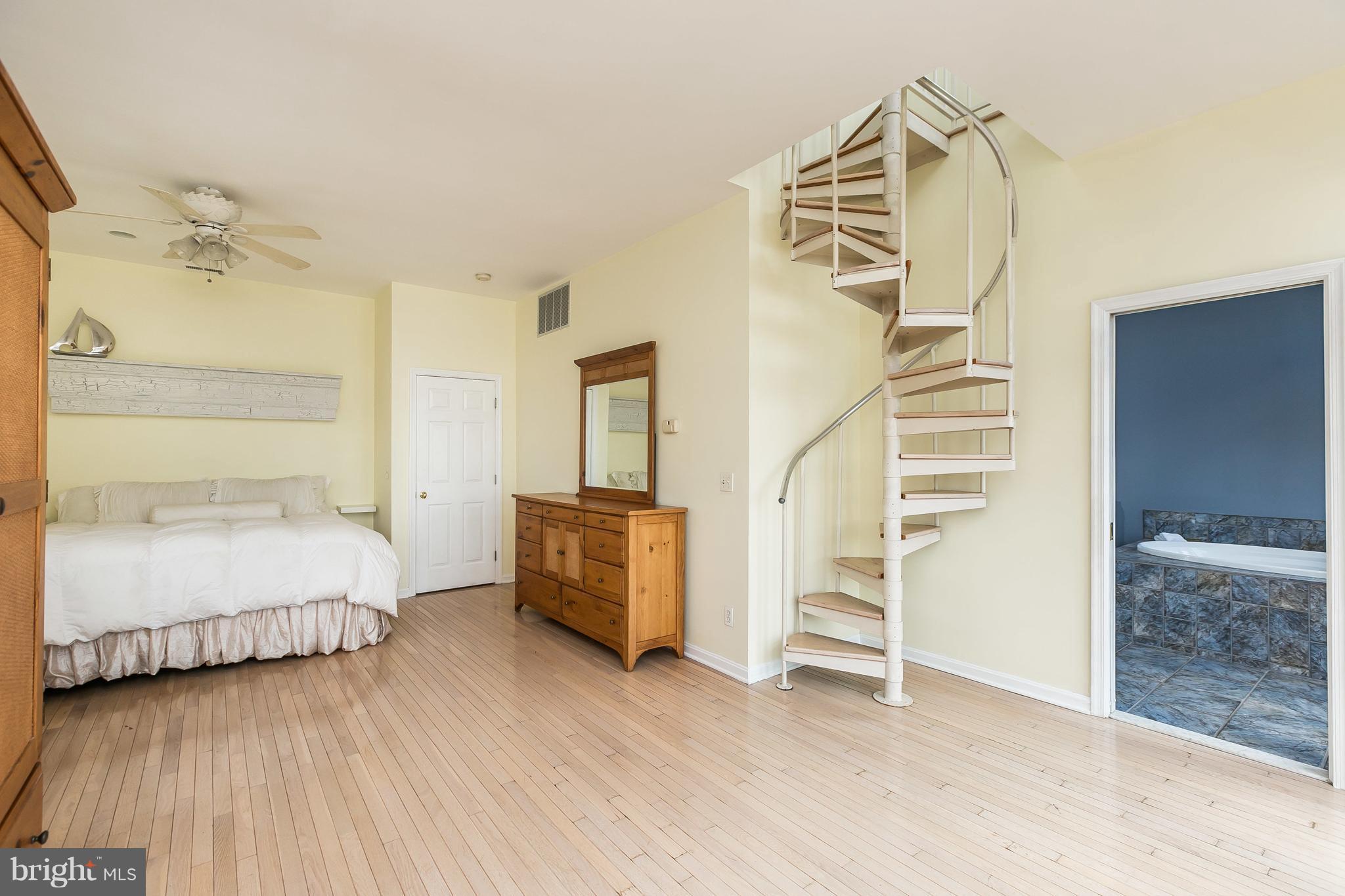2507 Barrison Point Road Baltimore, MD 21221 - Photo 18 of 30 Spiral Staircase to Viewing Loft