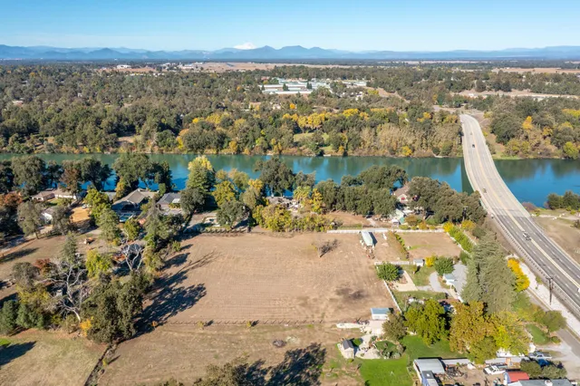 a view of city and ocean
