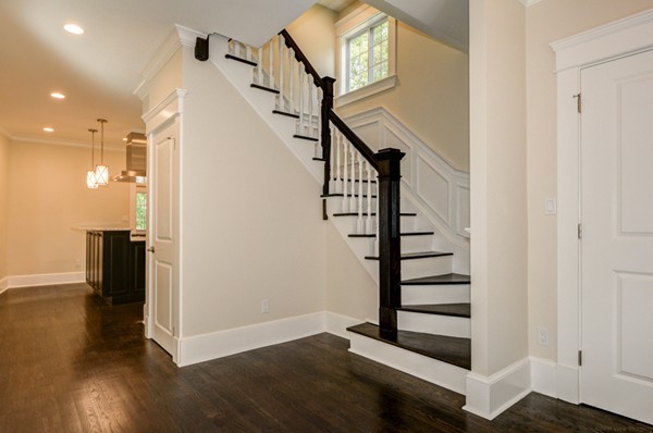 234 Langley Road Newton, MA 02459 - Photo 5 of 25 a view of entryway with wooden floor