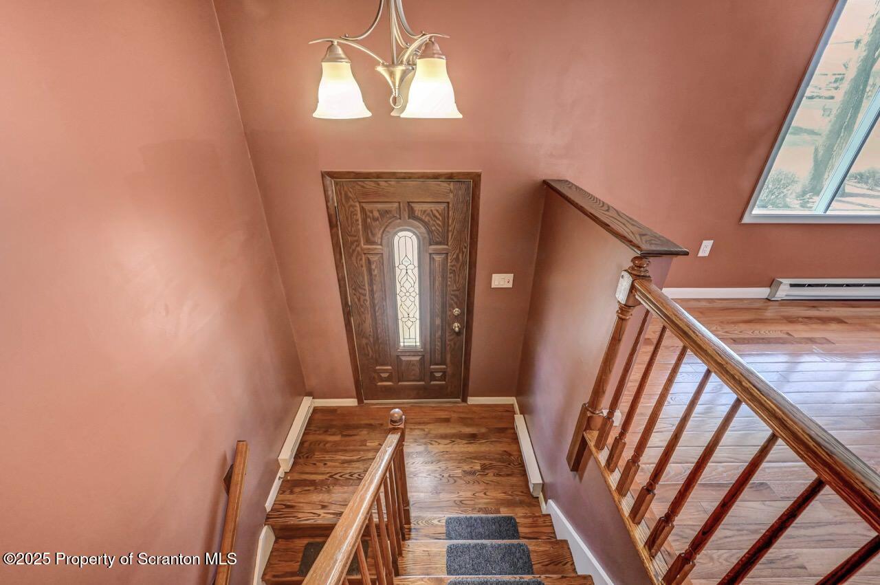 219 Noble Road Clarks Summit, PA 18411 - Photo 9 of 47 a view of an entryway with a workspace