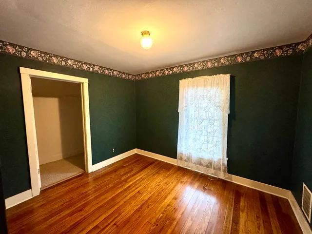 a view of wooden floor