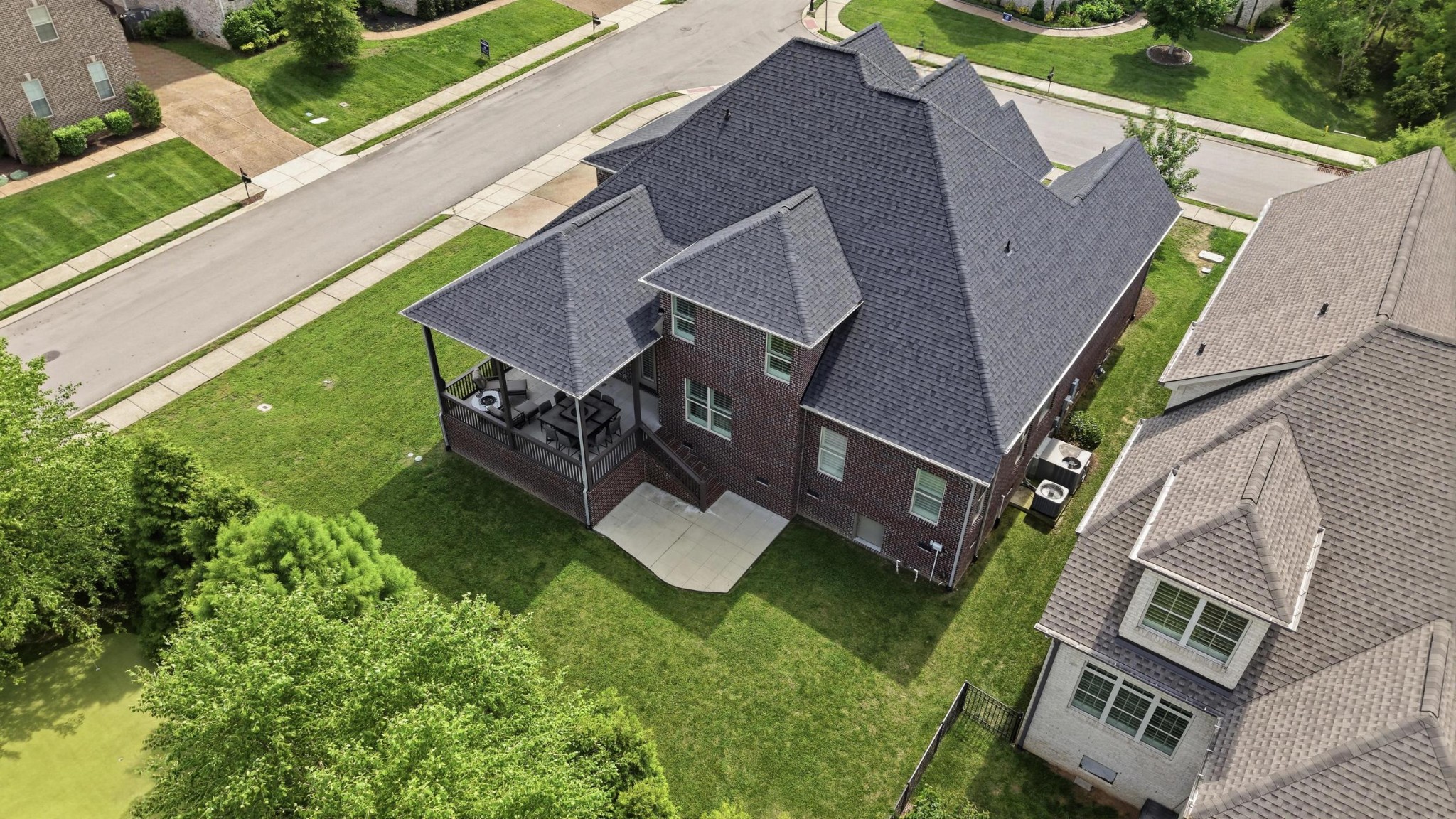 6000 Wallaby Court Spring Hill, TN 37174 - Photo 52 of 57 a aerial view of a house with a garden