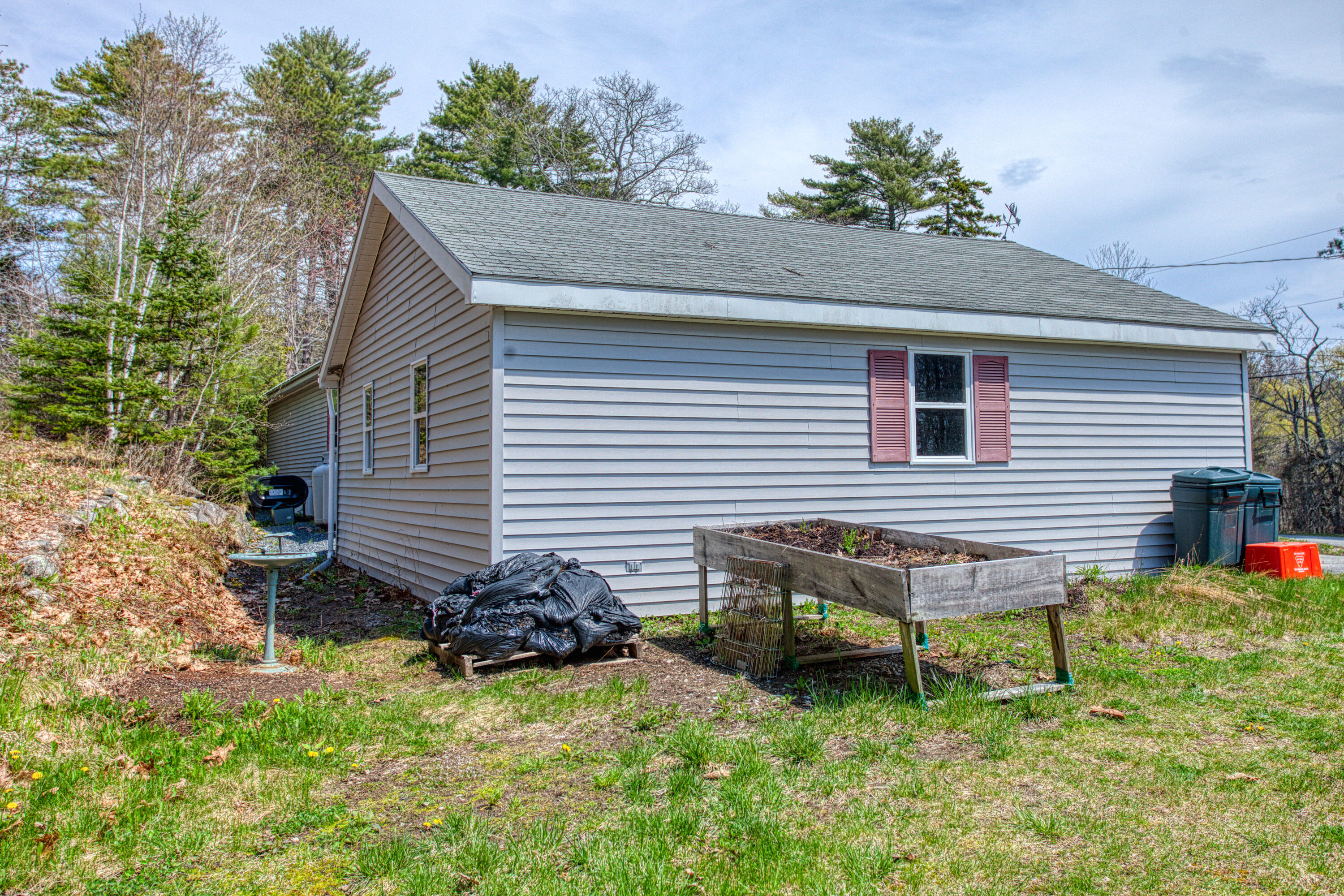 75 Reed Road Boothbay Harbor, ME 04538 - Photo 31 of 36 south side of garage