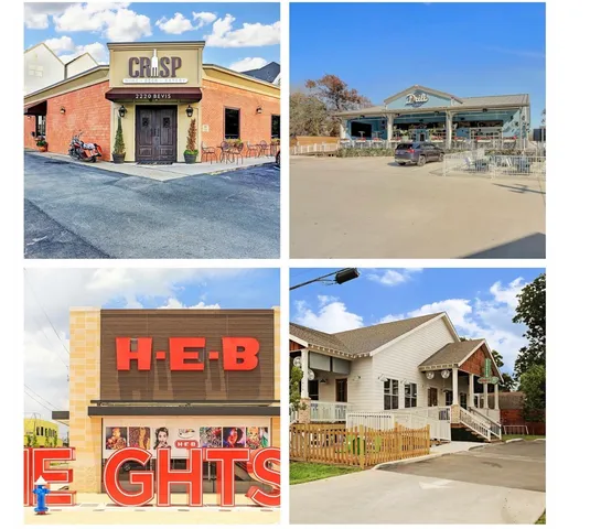 a view of a table and chairs in front of house