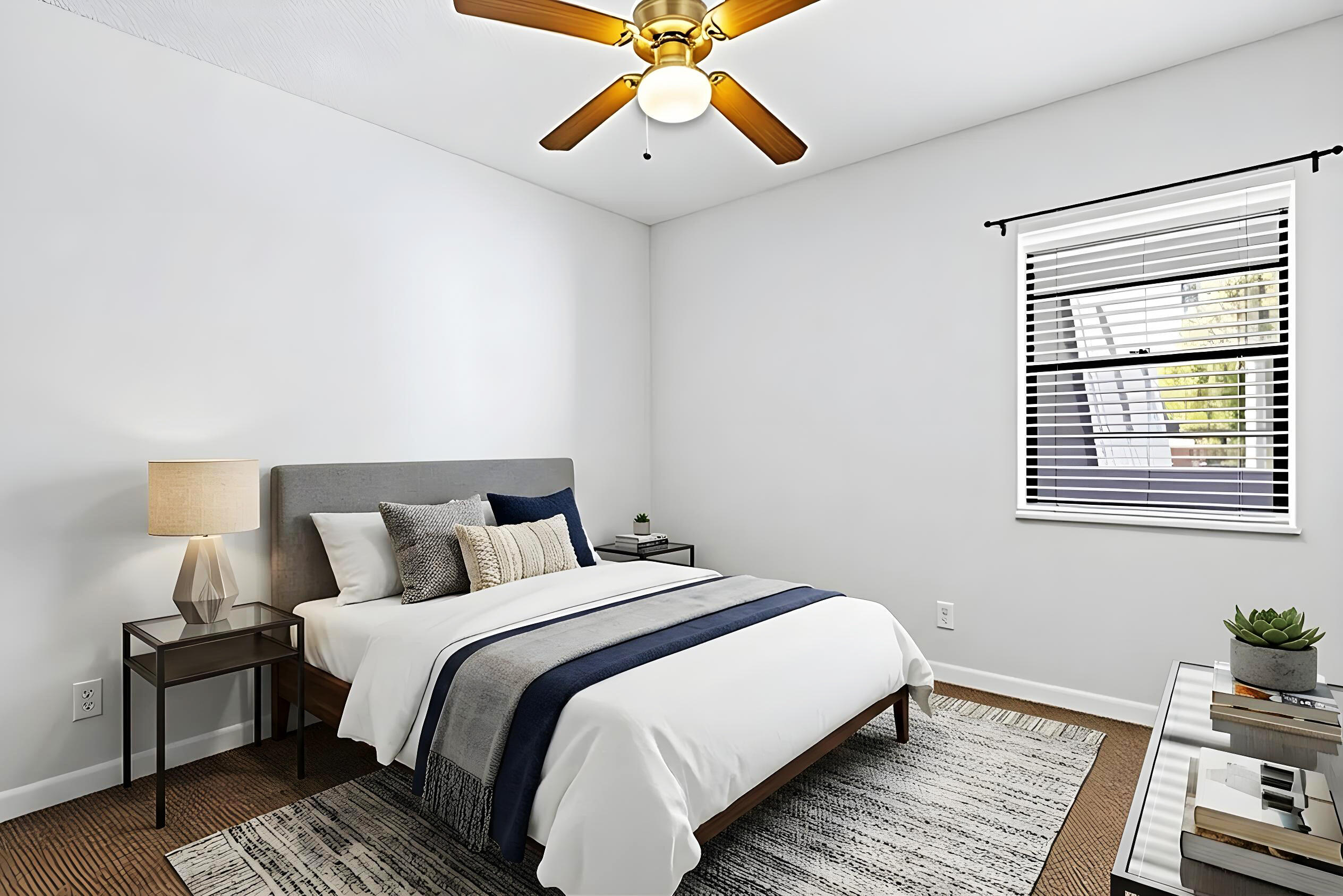 825 Northwest 13th Street, Unit 223 Boca Raton, FL 33486 - Photo 11 of 42 a bedroom with bed and a window