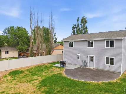 front view of house with a yard