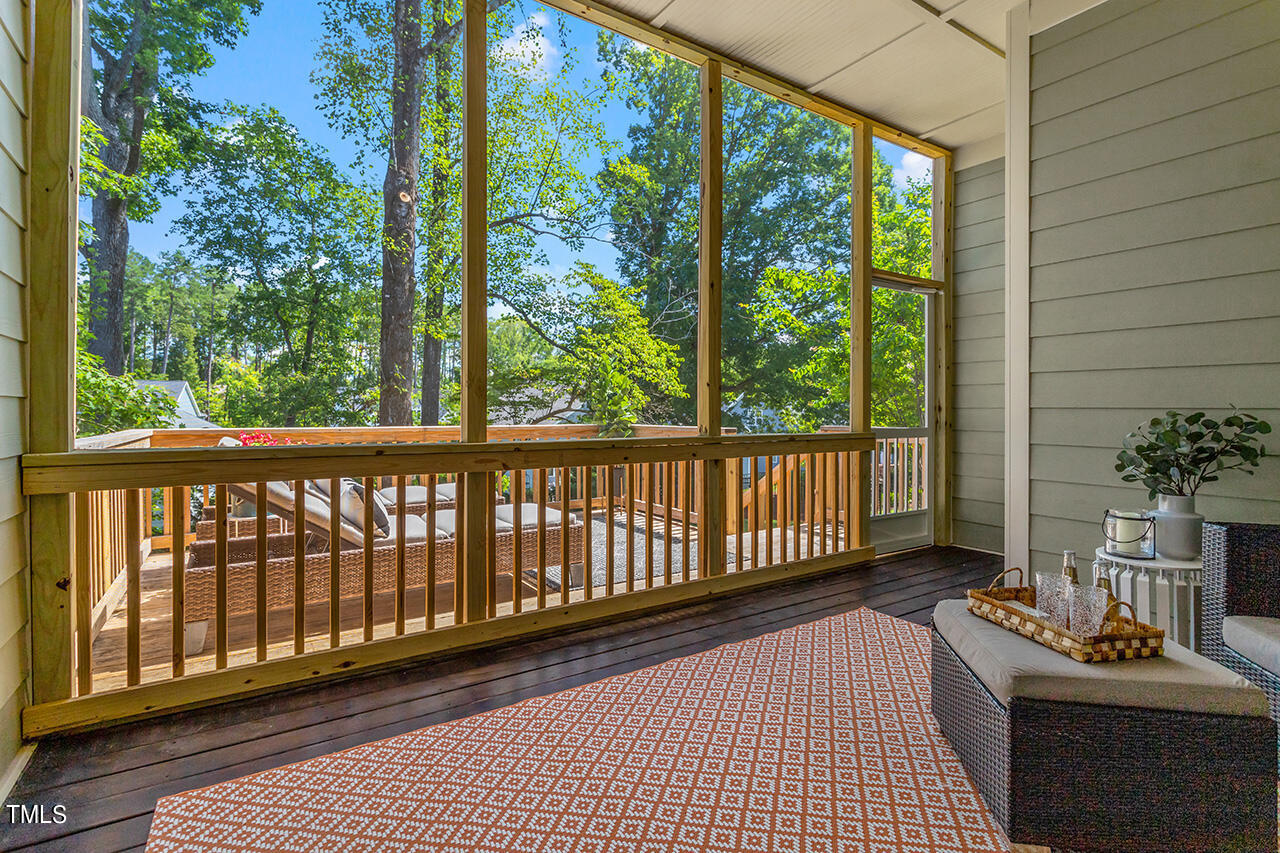 116 Ferrell Road West Apex, NC 27523 - Photo 38 of 45 Ferrell Rd Porch Looking outside