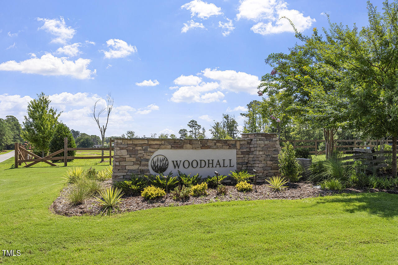 116 Ferrell Road West Apex, NC 27523 - Photo 41 of 45 Woodhall sign