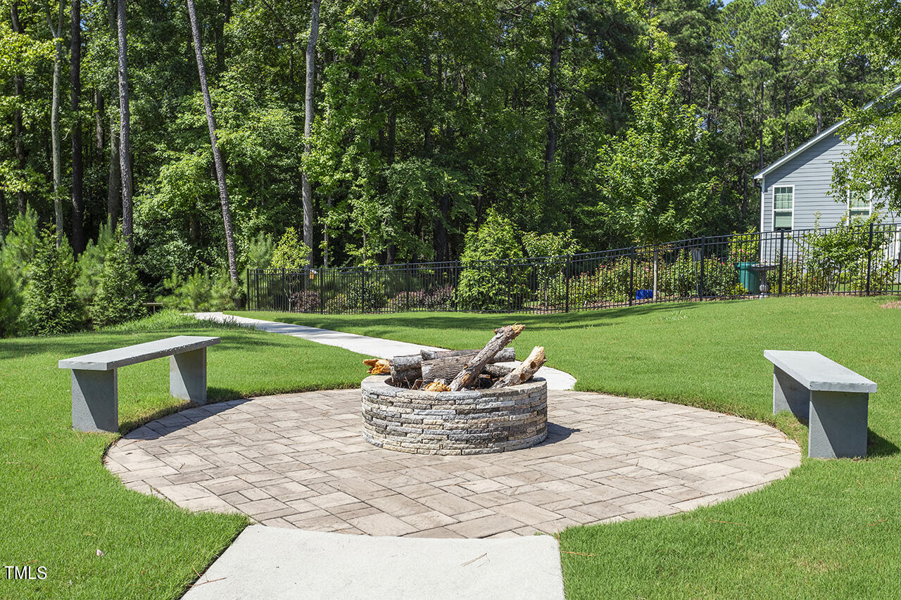 116 Ferrell Road West Apex, NC 27523 - Photo 44 of 45 Woodhall firepit