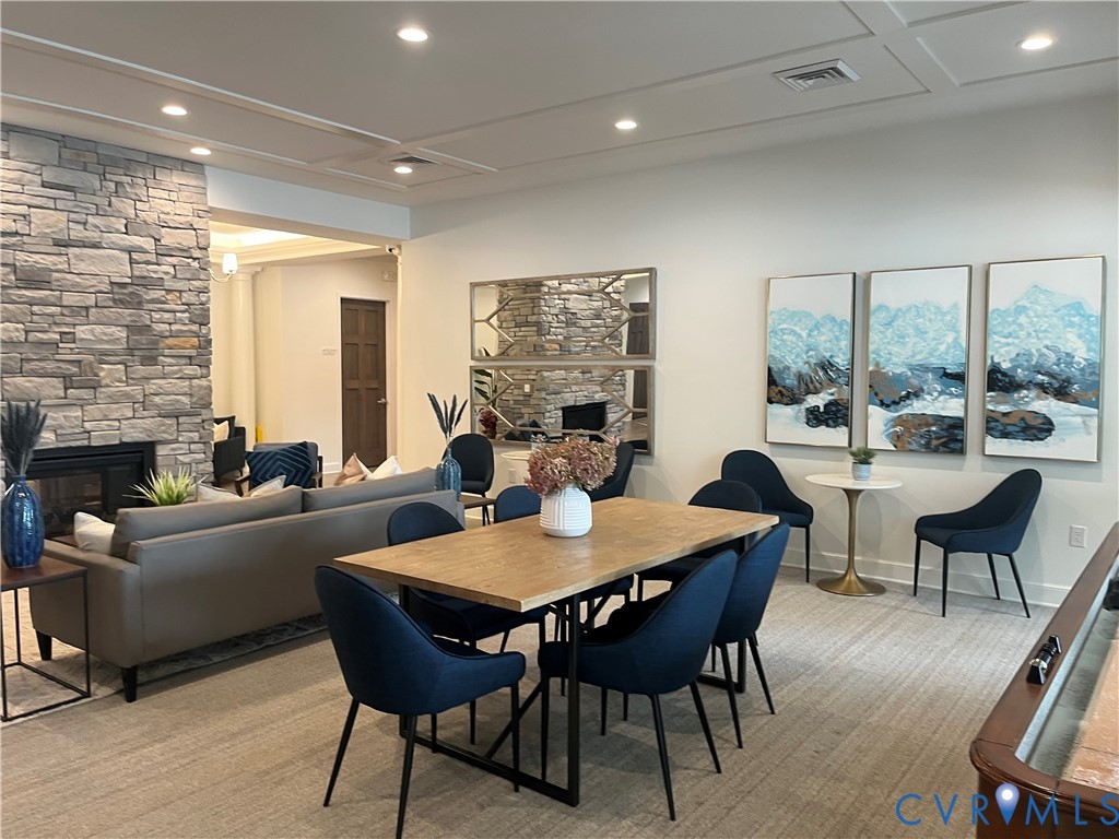 7430 East Danube Loop New Kent, VA 23124 - Photo 21 of 27 Dining Area of Clubhouse