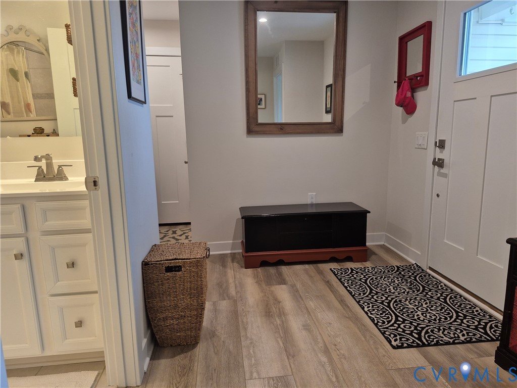 7430 East Danube Loop New Kent, VA 23124 - Photo 6 of 27 Foyer showing 2nd Bath & entry to Mechanical room